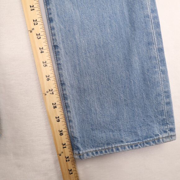 Abercrombie & Fitch Men's Button Fly Distressed Classic Straight Jeans Sz 30x32 - Picture 14 of 15
